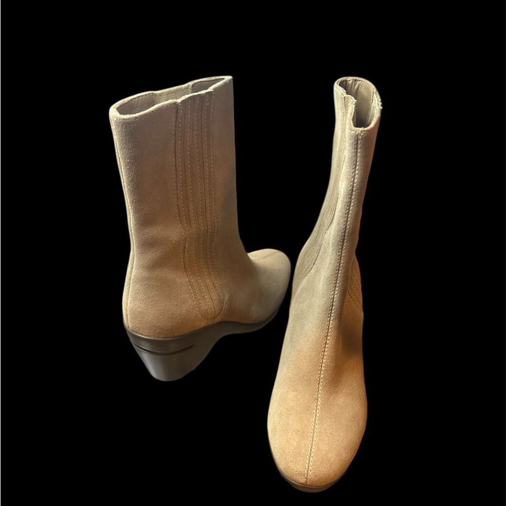 Cole Haan Women's Beige Heeled Boots